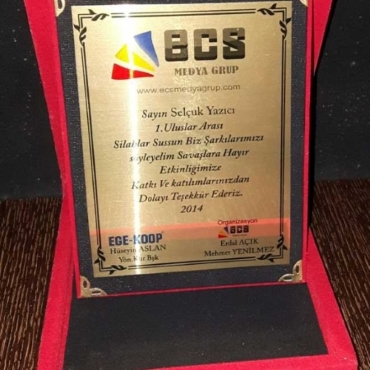 ECS Medya Grup Katkı Ödülü